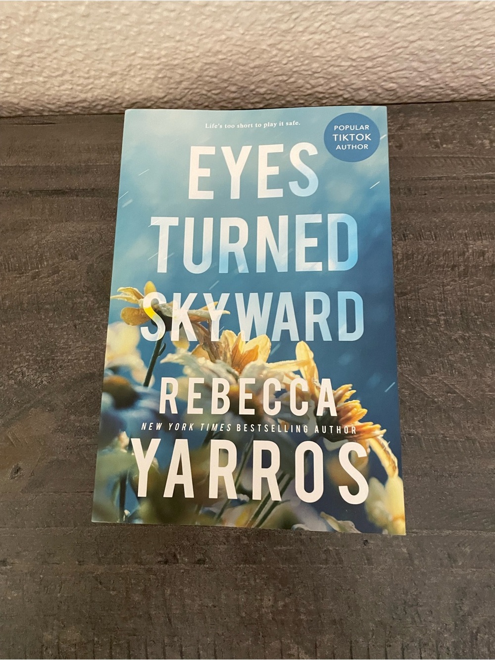 Eyes Turned Skyward by Rebecca Yarros Blue Cover